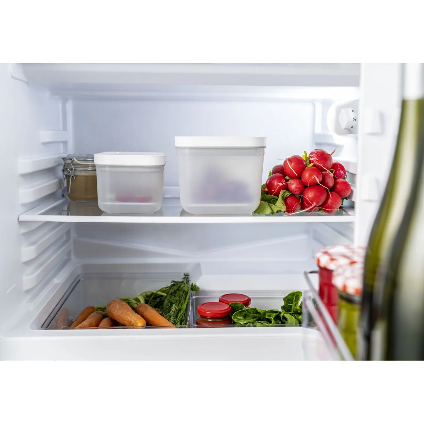 Drip tray set for plastic containers , M/L / 2-pc