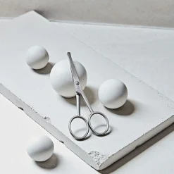 Ear And Nose Hair Scissors - Matt Stainless Steel