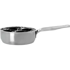 Egg poacher 18 cm, 18/10 Stainless Steel, silver