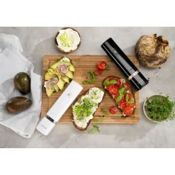 Electric Salt/Pepper Mill Set, 2-pc