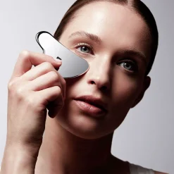 Facial massager, stainless steel | silver