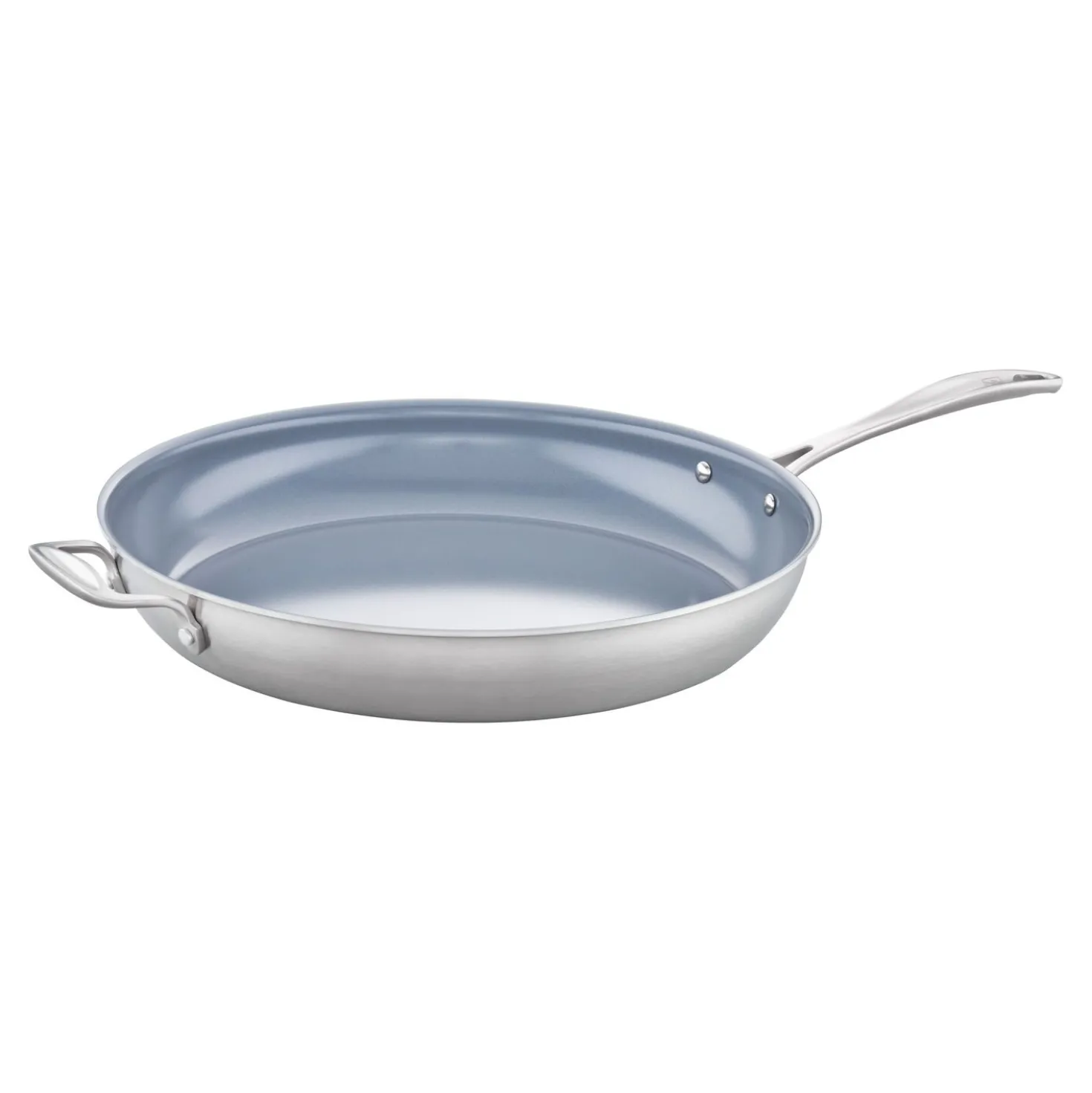 Frying pan, 14 inch, 18/10 Stainless Steel, Ceramic coating