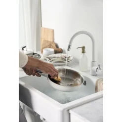 Frying pan, 9.5 inch, 18/10 Stainless Steel