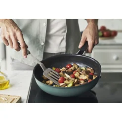 Frying pan, 11 inch, 18/10 Stainless Steel, Ceramic non-stick coating