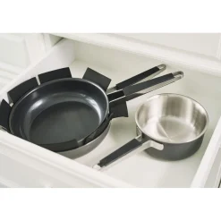 Frying pan, 9.5 inch, 18/10 Stainless Steel, Ceramic non-stick coating