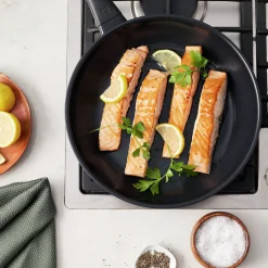 Frying pan, 11 inch, aluminum, Titanium-reinforced ceramic non-stick coating