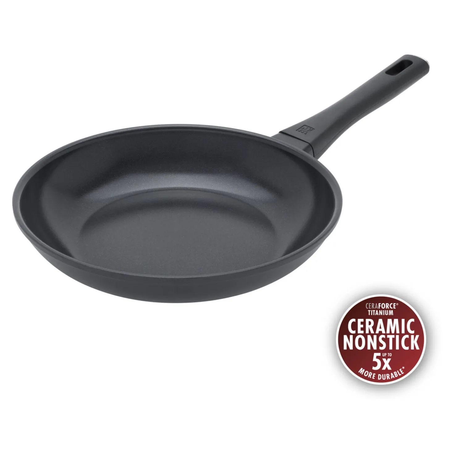 Frying pan, 8 inch, aluminum, Titanium-reinforced ceramic non-stick coating