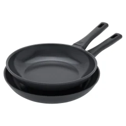 Frying pan set, 2-pc, Non-stick, Titanium-reinforced ceramic non-stick coating