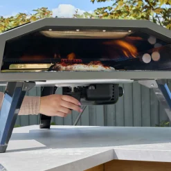 Gas pizza oven