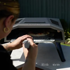 Gas pizza oven