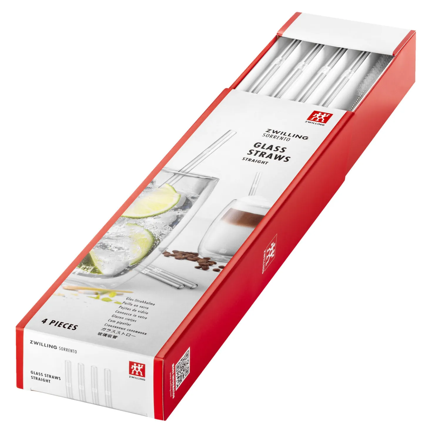 Glass Straw - Clear - Straight Set