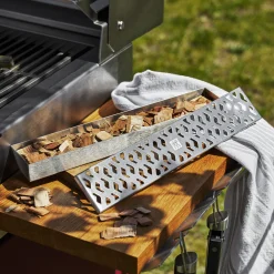 Grill Smoker Box, 18/10 Stainless Steel
