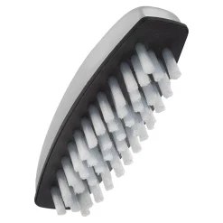 Hand and nail brush, stainless steel | silver
