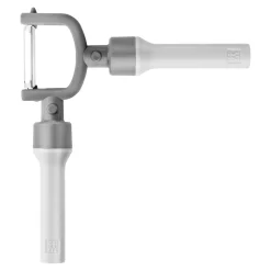 2-in-1 peeler, grey