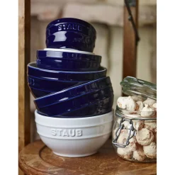 6.5-inch / 2-pc, Large Universal Bowl Set, dark blue