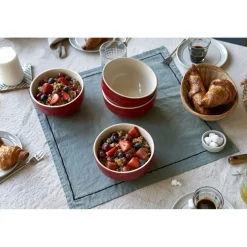 6.5-inch / 2-pc, Large Universal Bowl Set, cherry