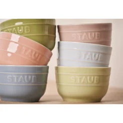 4-inch / 6-pc, Prep Bowl Set Macaron, mixed colors