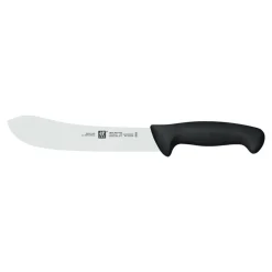 8-inch Pro Butcher Knife - Black Handle