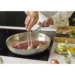 12.5-inch, 18/10 Stainless Steel, Frying Pan