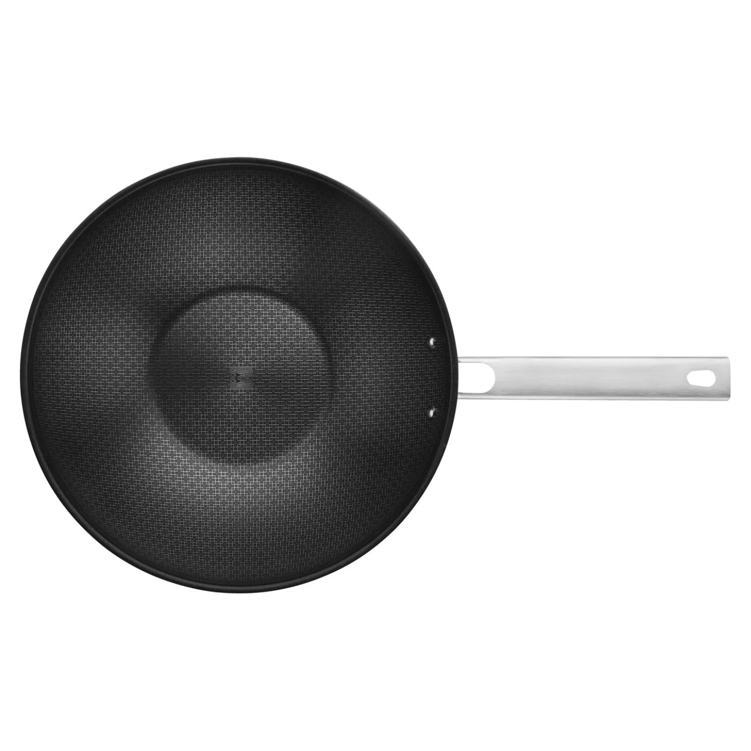 12-inch, 18/10 Stainless Steel, Nonstick Wok With Lid