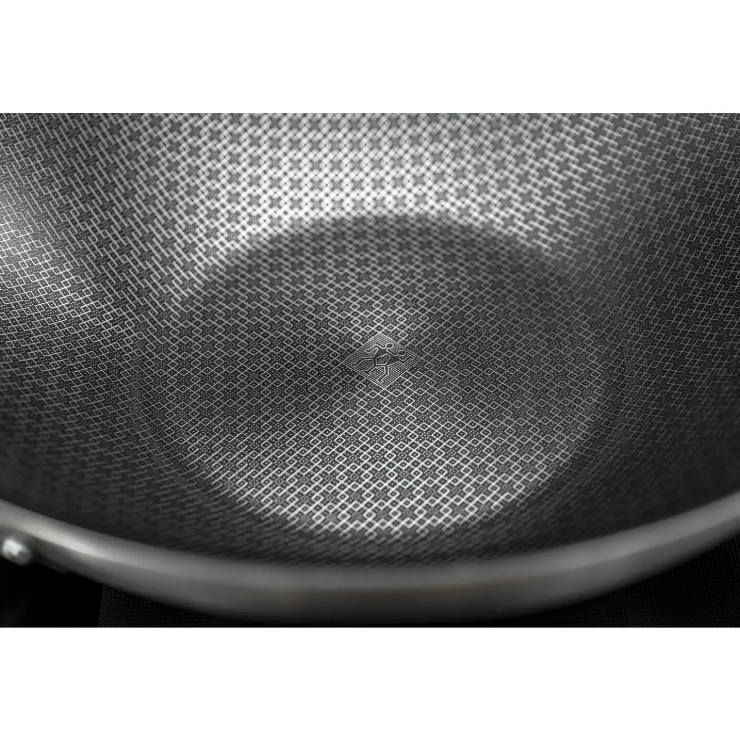 12-inch, 18/10 Stainless Steel, Nonstick Wok With Lid