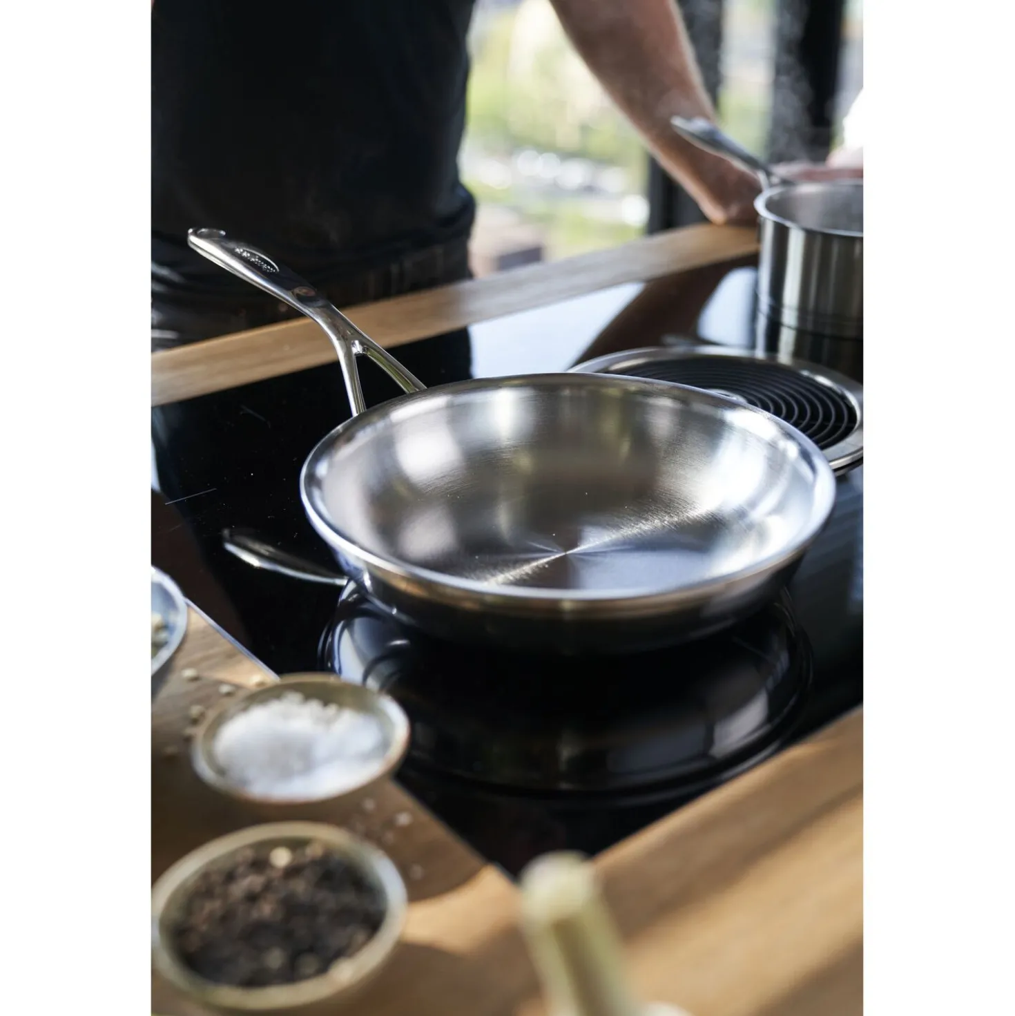 9-inch, 18/10 Stainless Steel, Proline Fry Pan