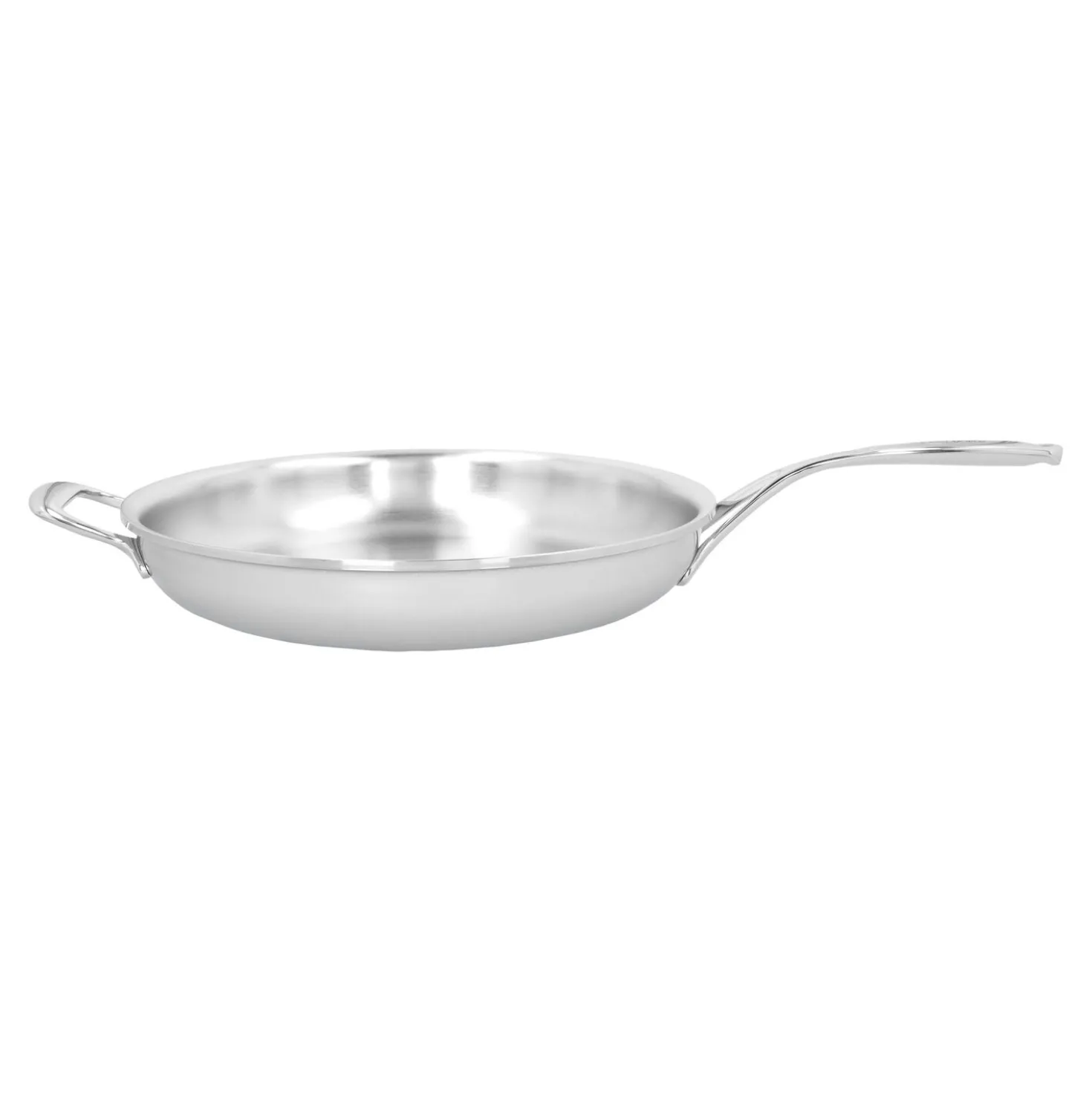 12.5-inch, 18/10 Stainless Steel, Proline Fry Pan With Helper Handle