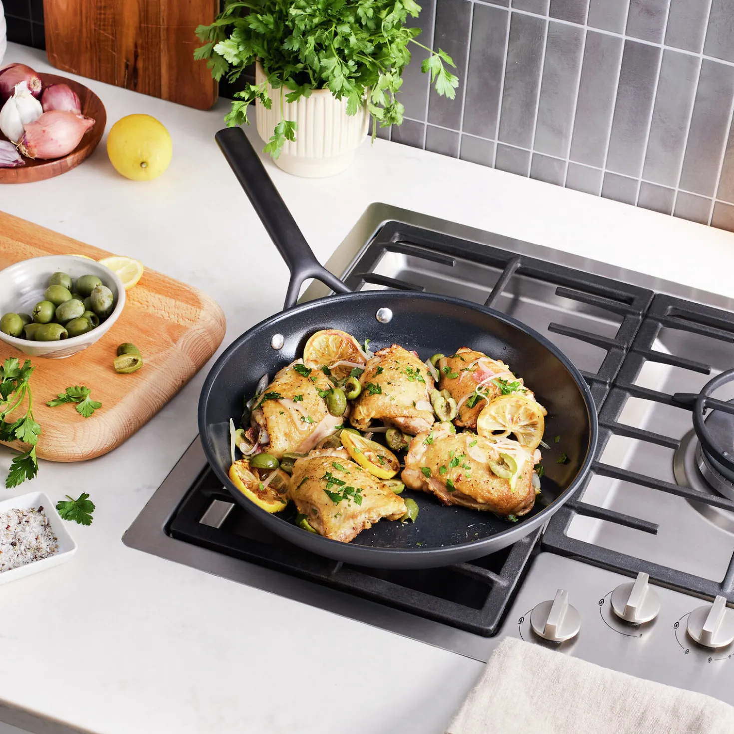 12-inch, Aluminum, Non-stick, Frying Pan