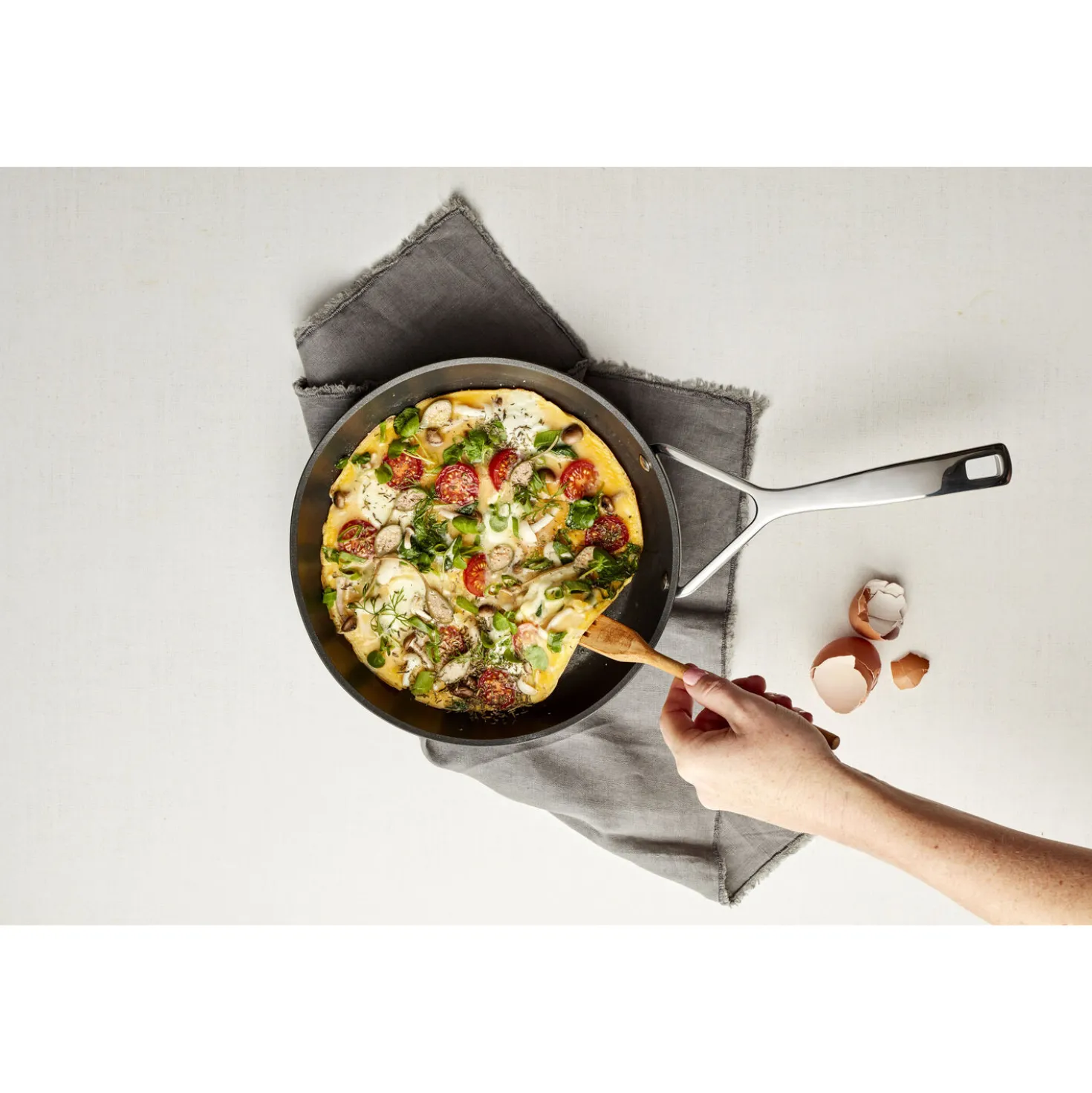 8-inch, Aluminum, Non-stick, Fry Pan