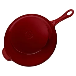 10-inch, Daily Pan With Glass Lid, Grenadine