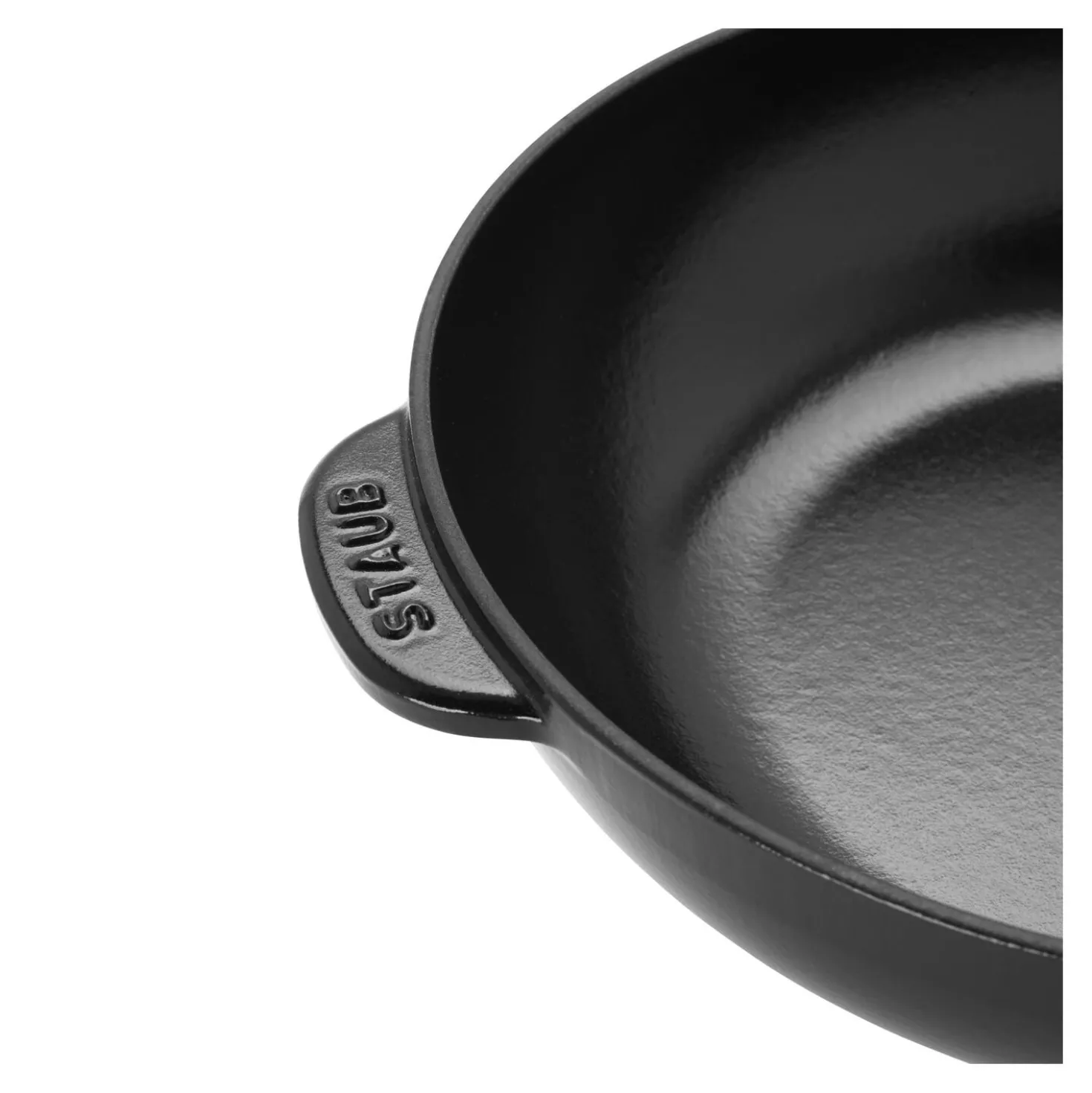 10-inch, Daily Pan With Glass Lid, Black Matte