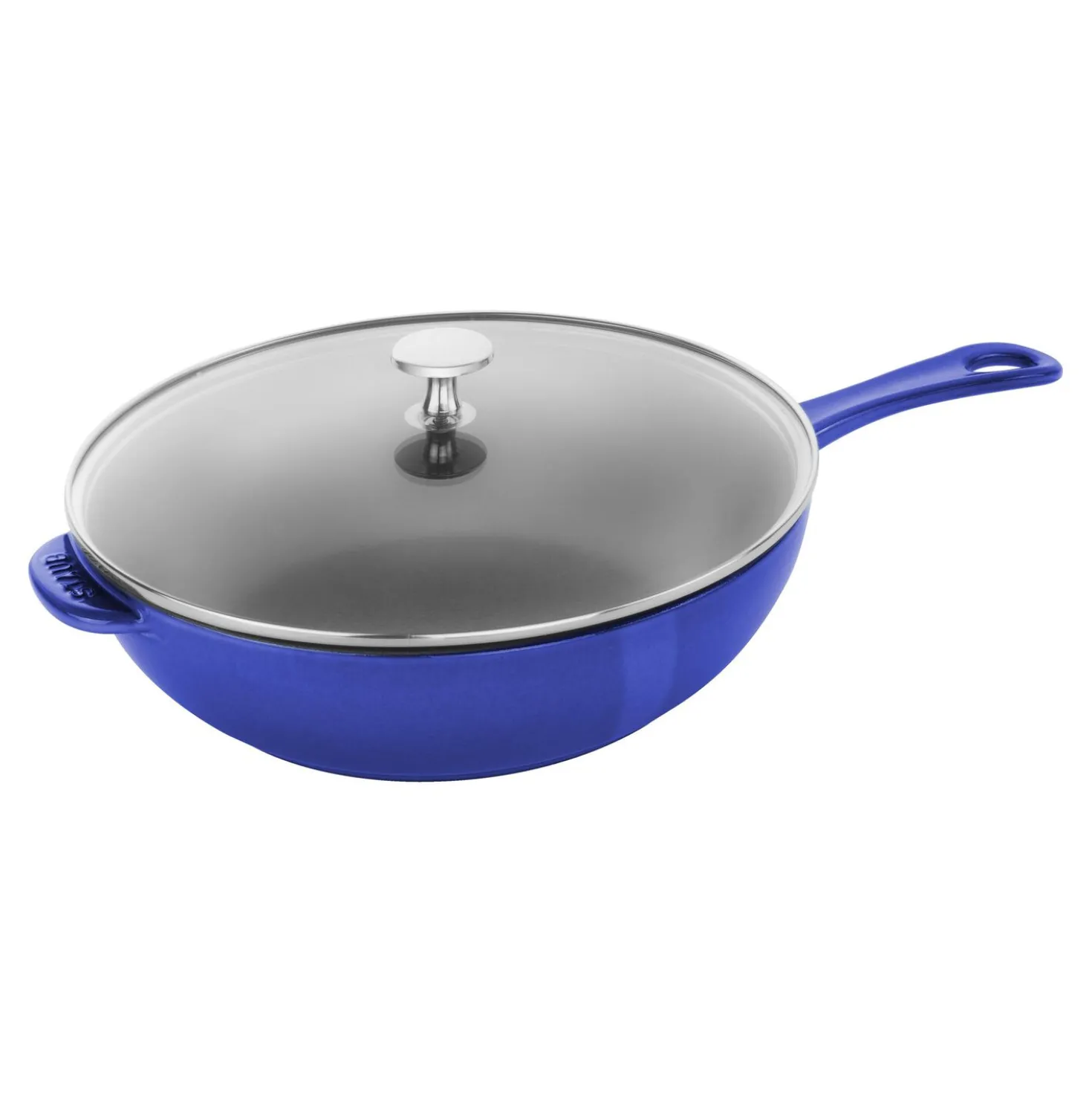 10-inch, Daily Pan With Glass Lid, Blueberry