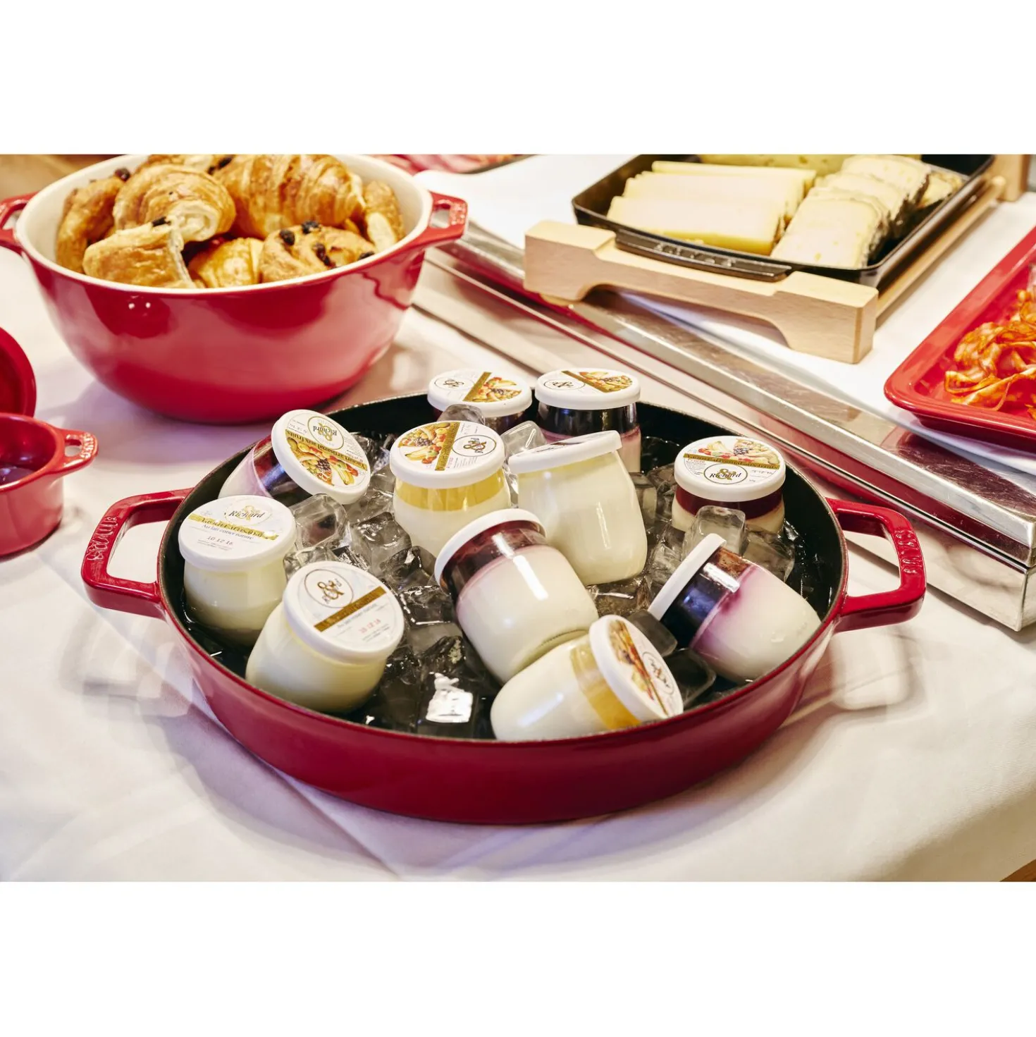 13-inch, Double Handle Fry Pan, cherry