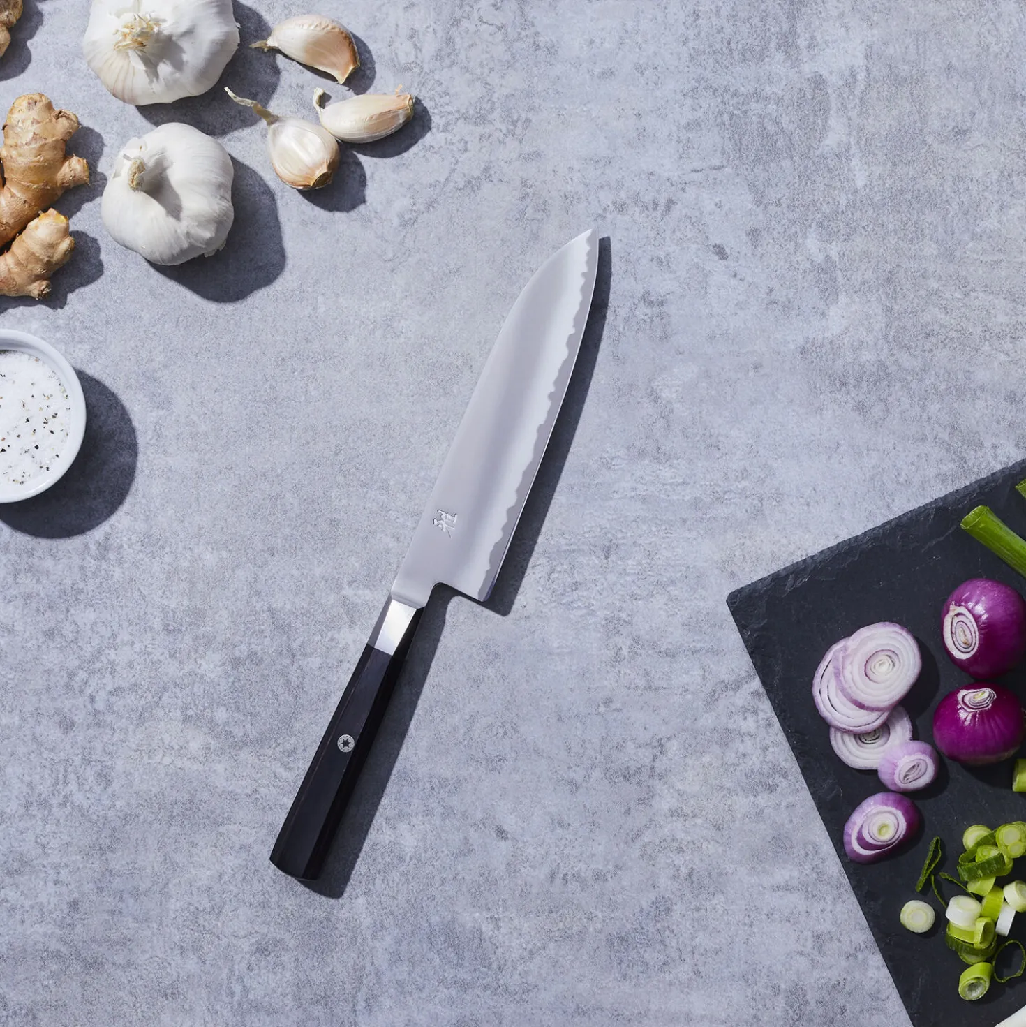 6-inch, Fine Edge Santoku