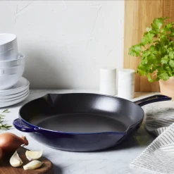 10-inch, Fry Pan, Dark Blue