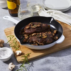 10-inch, Fry Pan, Pure-white