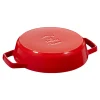 8-inch, Frying Pan With 2 Handles, Cherry - Factory Second
