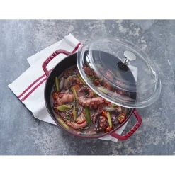 11-inch Glass Domed Lid