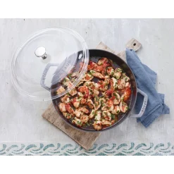 10-inch Glass Domed Lid