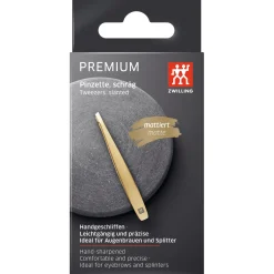 3.5-inch Gold Edition Tweezers, Slanted