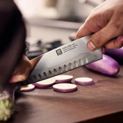 7-inch, Hollow Edge Santoku Knife
