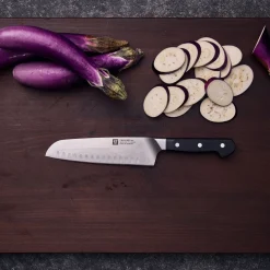 7-inch, Hollow Edge Santoku Knife