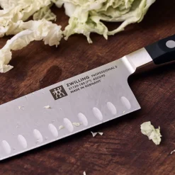 7-inch, Hollow Edge Santoku Knife