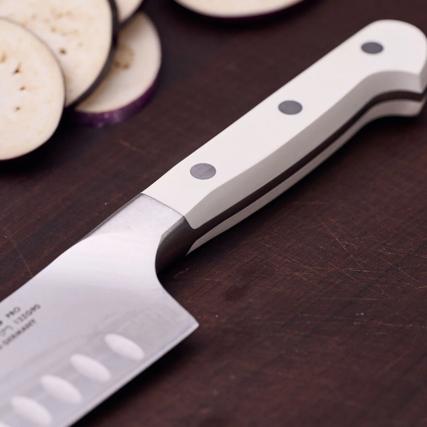 7-inch, Hollow Edge Slim Santoku Knife