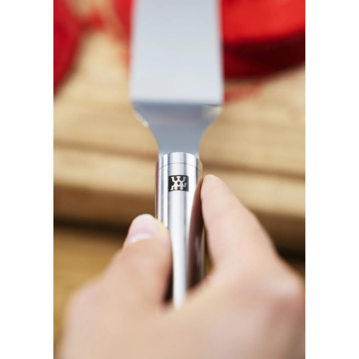 16-inch Long Spatula - Angled, 18/10 Stainless Steel