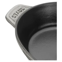 9-inch, Oval, Covered Baking Dish With Lid, Graphite Grey