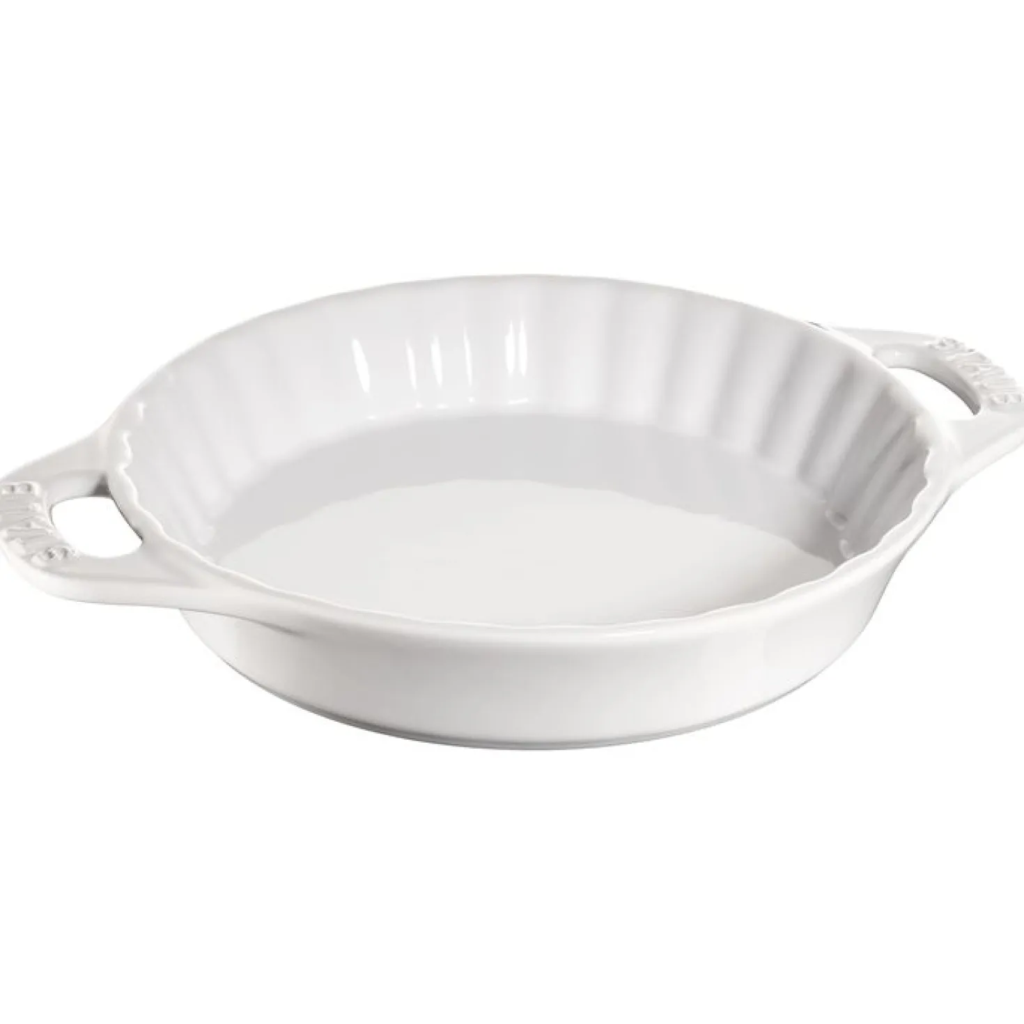 9-inch, Pie dish, white