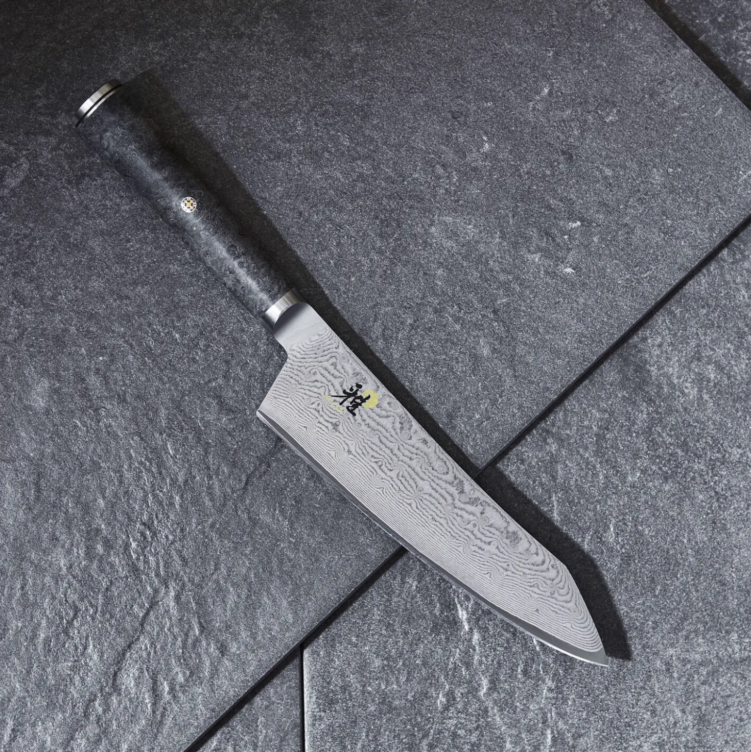 7-inch Rocking Santoku, Fine Edge