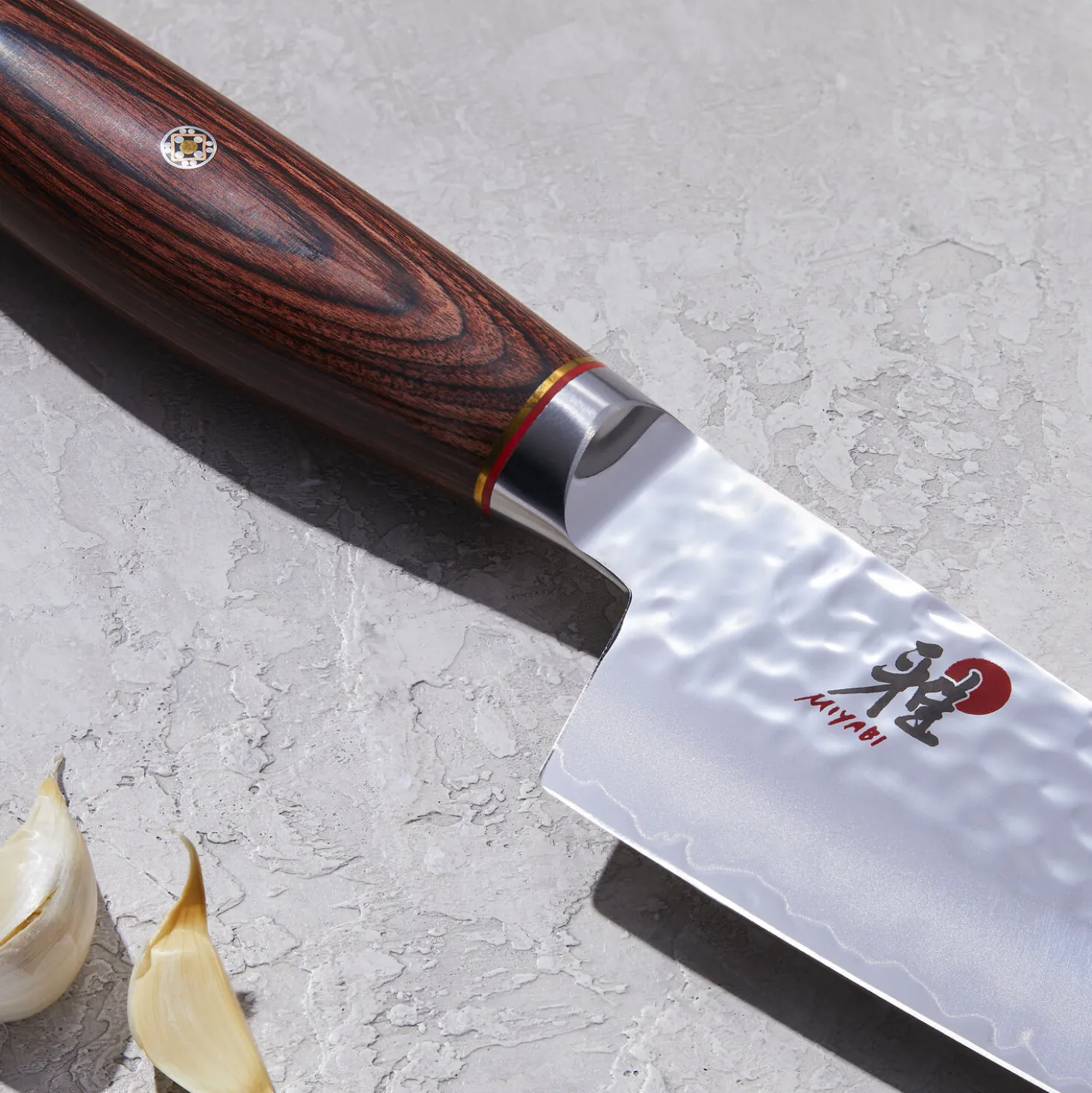 7-inch Rocking Santoku, Fine Edge