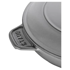 8-inch, Round, Covered Baking Dish With Lid, Graphite Grey